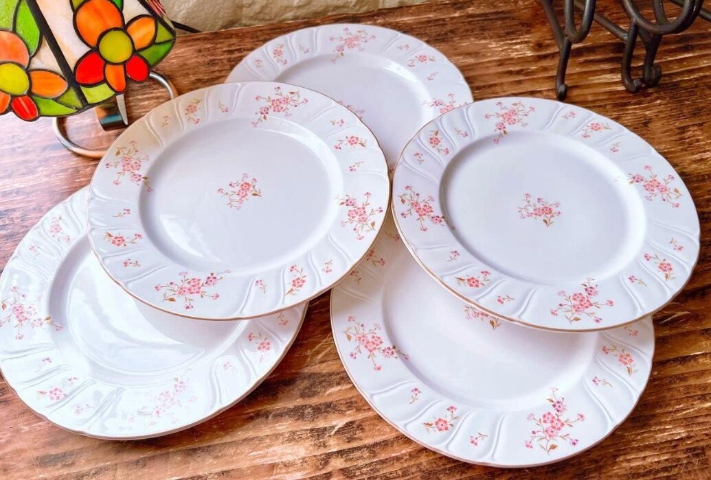 ノリタケ クラフトーン小花柄