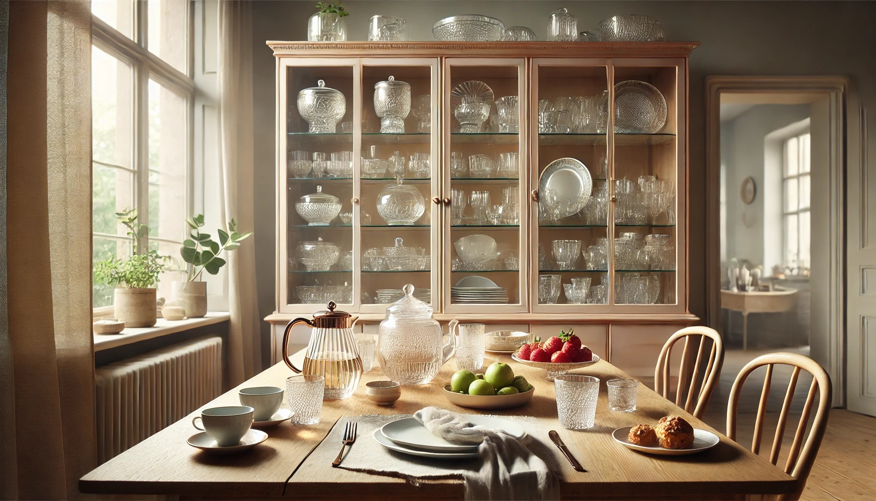 ガラス食器、クリスタル食器のコレクション