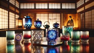 江戸切子、薩摩切子のグラス