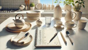 食器の選び方や使い方、使う方法などのチェックリスト